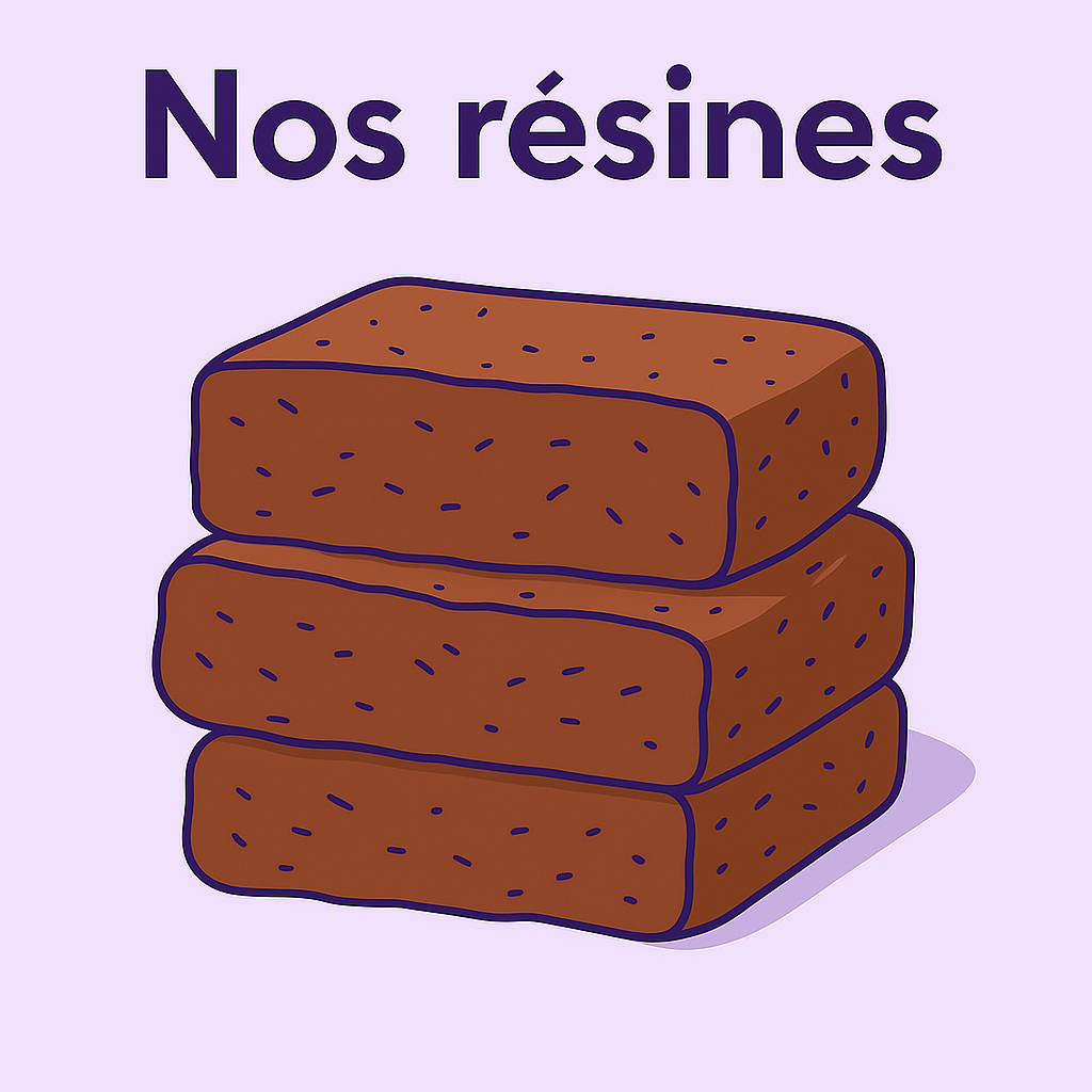 Résines CBD premium & hash 3x filtré